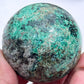 Chrysocolla Malachite Turquoise Azurite Sphere Healing Crystal Ball 153g 47mm