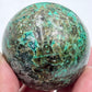 Chrysocolla Malachite Turquoise Azurite Sphere Healing Crystal Ball 153g 47mm