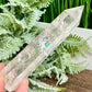 Clear Quartz Tower Top Quality Crystal Generator 208g 146mm