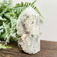 Pyrite Fools Gold in Quartz Calcite Tower Top Quality Crystal Generator 106g 74mm