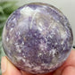 Pegmatite Unicorn Stone Mica Tourmaline Quartz Sphere Crystal Ball 298g 59mm