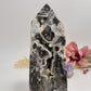 Large Druzy Sphalerite Quartz Tower Crystal Generator