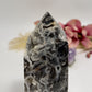 Large Druzy Sphalerite Quartz Tower Crystal Generator