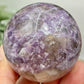 Pegmatite Unicorn Stone Sphere Crystal Ball 284g 58mm