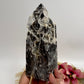 Large Druzy Sphalerite Quartz Tower Crystal Generator