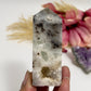 Druzy Sphalerite Quartz Tower Crystal Generator