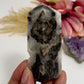 Druzy Sphalerite Quartz Tower Crystal Generator