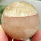 Pink Amethyst with Quartz Sphere Crystal Ball 156g 49mm