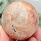 Pink Amethyst with Green Jasper Sphere Crystal Ball 172g 51mm