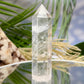 Clear Quartz Tower Top Quality Super Clear Crystal Generator 103g 97mm