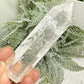 Clear Quartz Tower Top Quality Super Clear Crystal Generator 103g 97mm