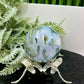 Blue Green Moss Agate Sphere High Quality Crystal Ball 342g 64mm