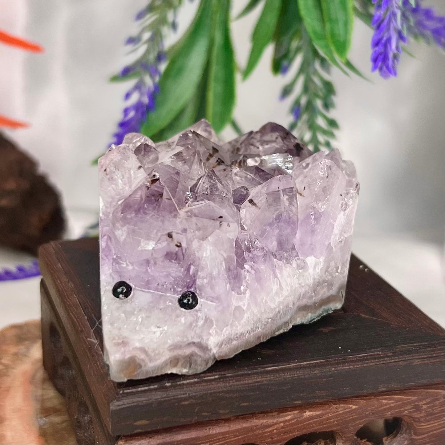 Amethyst Hedgehog Cluster Crystal Animal Australian Seller