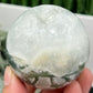 Moss Agate Sphere High Quality Crystal Ball 298g 61mm