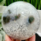 Moss Agate Sphere Large High Quality Crystal Ball 1016g 91mm