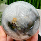 Moss Agate Sphere Large High Quality Crystal Ball 1016g 91mm