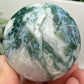 Blue Green Moss Agate Sphere High Quality Crystal Ball 294g 60mm