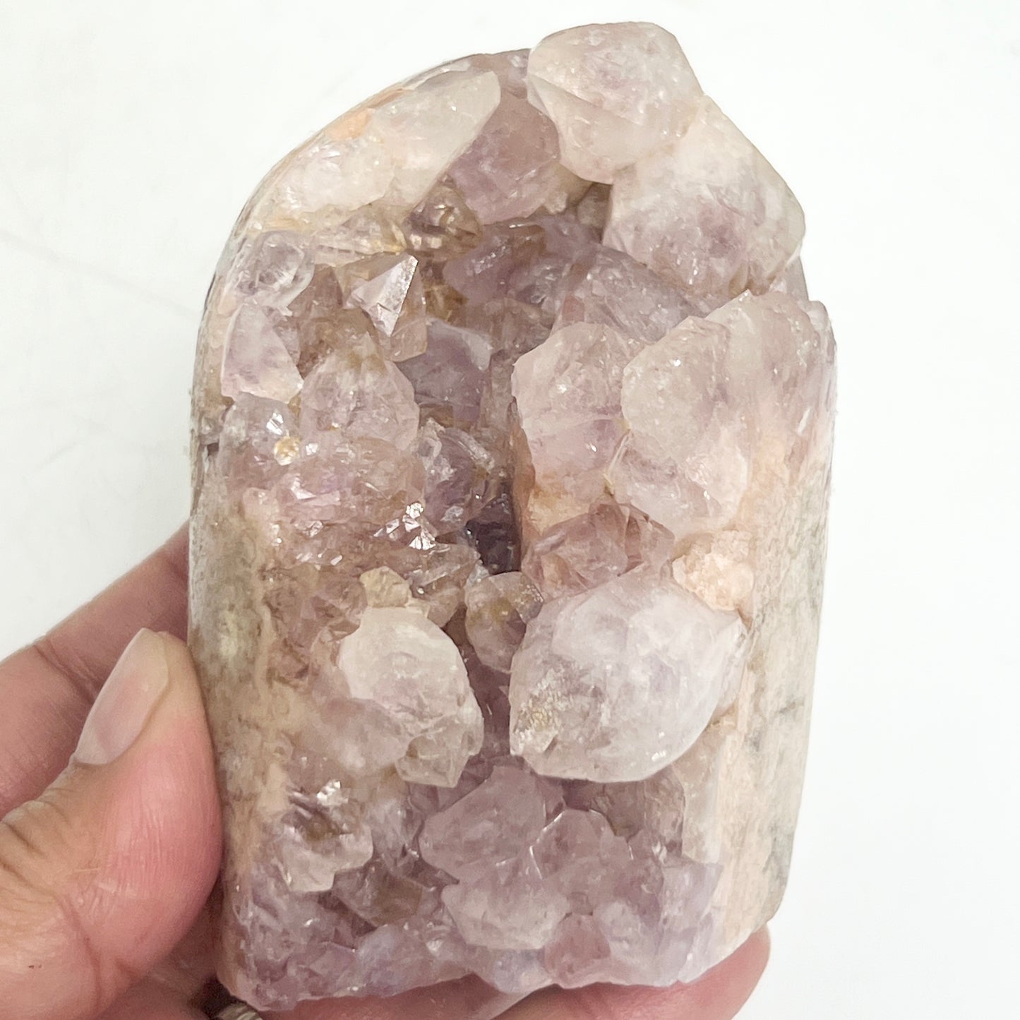 Pink Amethyst Free Form Cluster Healing Natural Crystal 423g