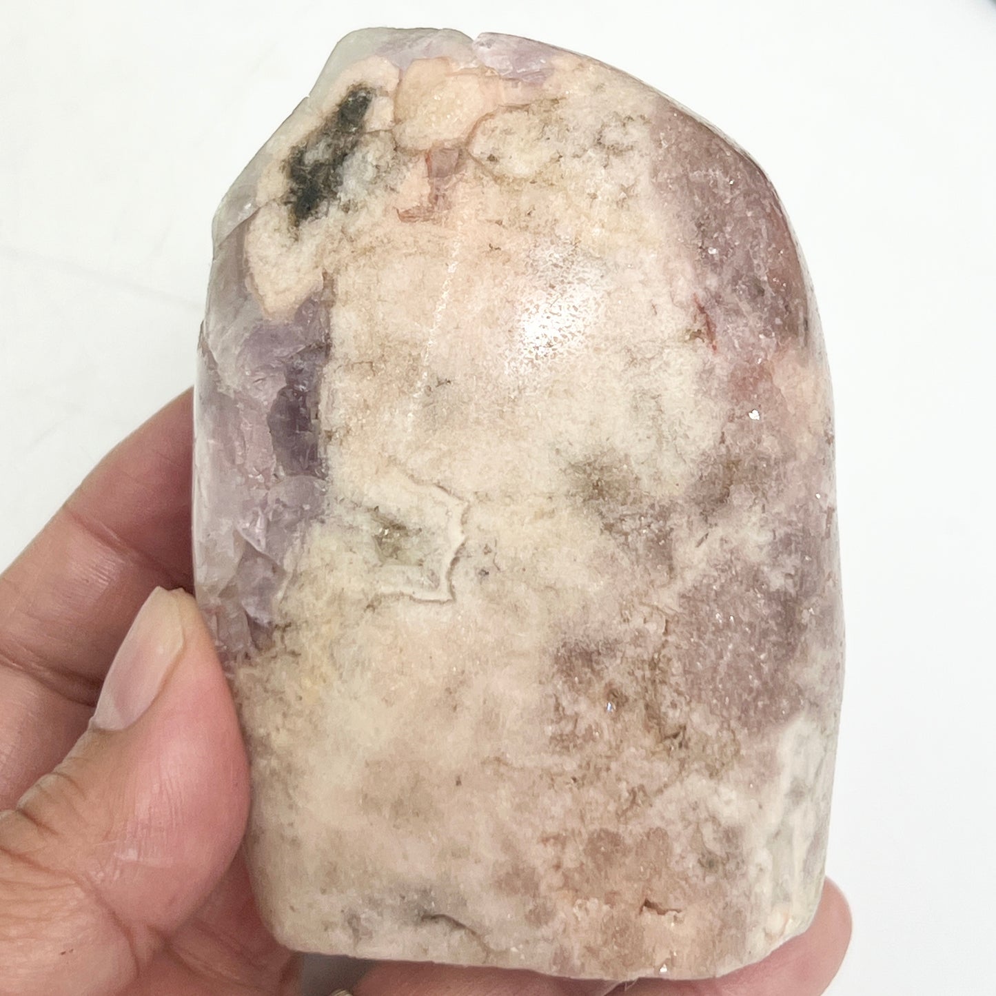 Pink Amethyst Free Form Cluster Healing Natural Crystal 423g