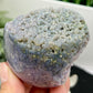 Purple Green Grape Agate RARE UNTREATED Sphere Botryoidal Crystal Ball 278g 67mm