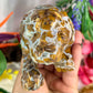 Bubble Ocean Sea Orbicular Jasper Big Wild Cat Leopard Crystal Carving 811g