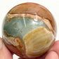 Polychrome Jasper Sphere Healing Crystal Ball 182g 51mm