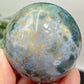 Ocean Sea Jasper with Moss Agate Sphere Crystal Ball 230g 55mm