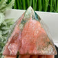 Ocean Sea Jasper Pyramid Crystal Carving 672g