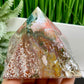 Ocean Sea Jasper Pyramid Crystal Carving 672g