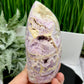 Silky Fluorite Flame High Quality Crystal 664g