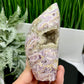 Silky Fluorite Flame High Quality Crystal 664g