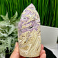 Silky Fluorite Flame High Quality Crystal 566g