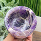 Chevron Dream Amethyst Mortar and Pestle Crystal Kitchen Carving 792g