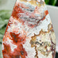 Mexican Crazy Lace Agate Flame Crystal Laughter Stone 312g 137mm