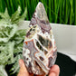 Mexican Crazy Lace Agate Flame Crystal Laughter Stone 338g 128mm