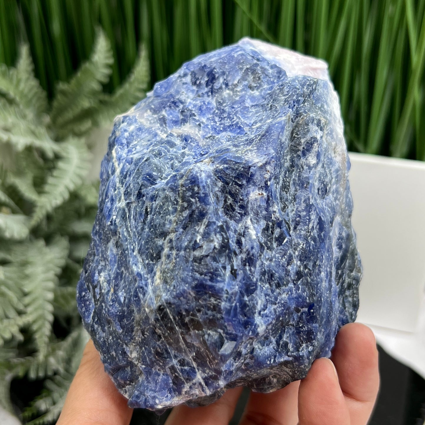 Sodalite Natural Raw Large Flashy High Quality Specimen Crystal 1144g