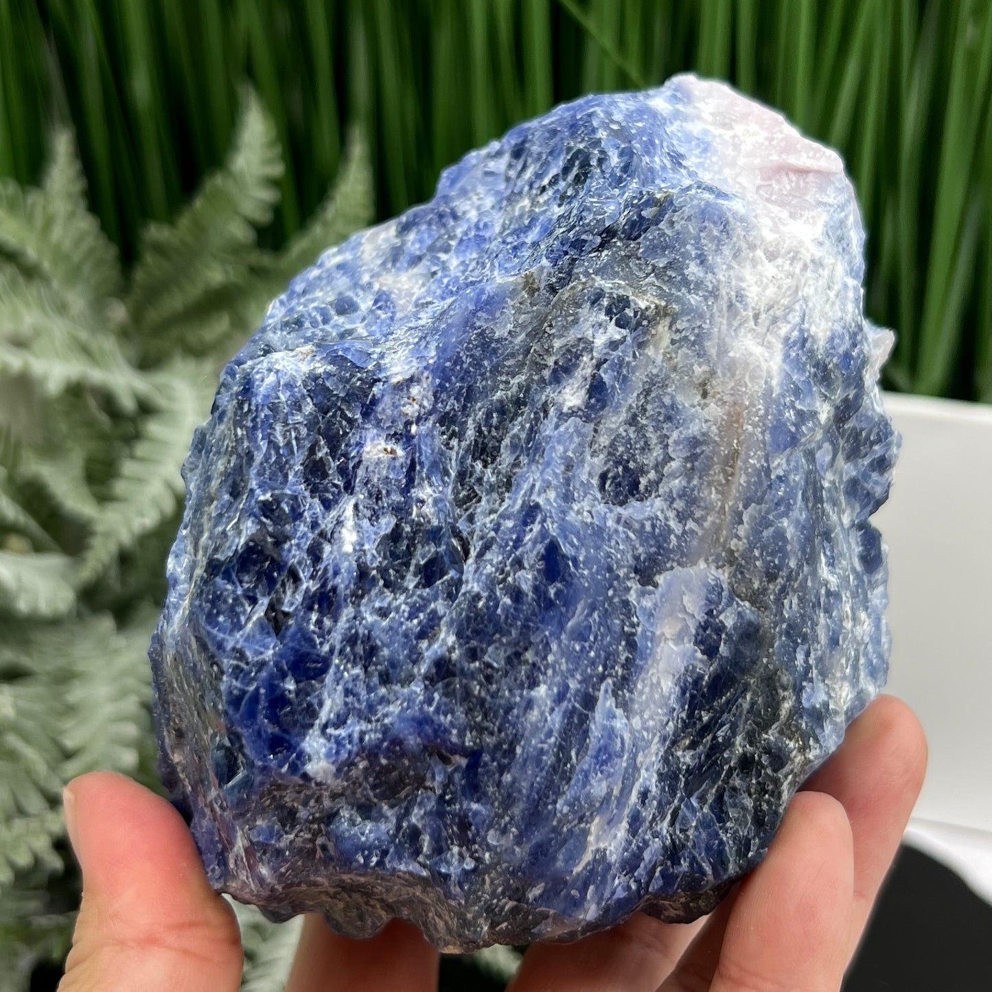 Sodalite Natural Raw Large Flashy High Quality Specimen Crystal 1144g