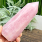 Rose Quartz Tower Healing Crystal Generator 1042g