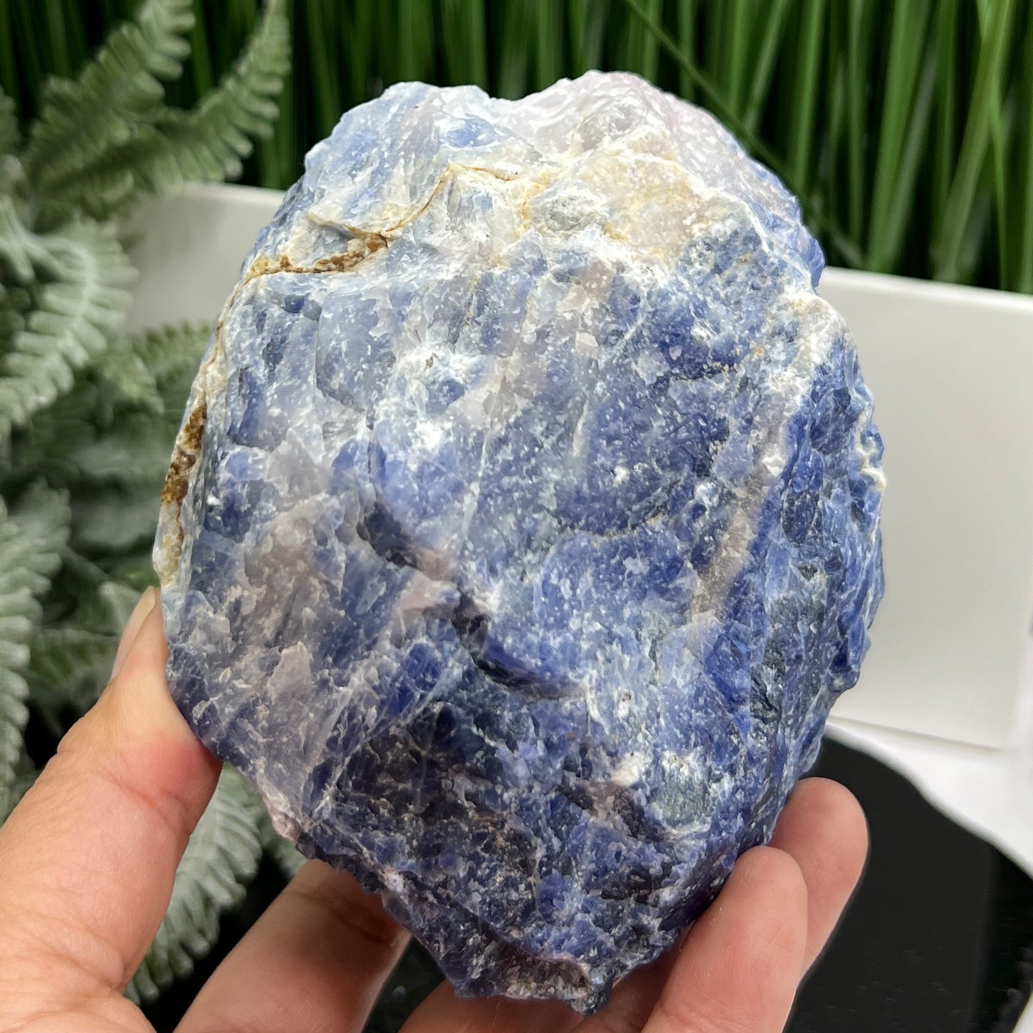 Sodalite Natural Raw Large Flashy High Quality Specimen Crystal 1144g