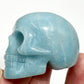 Trolleite Rare Skull 2 Inches Hand Carved Crystal Carving