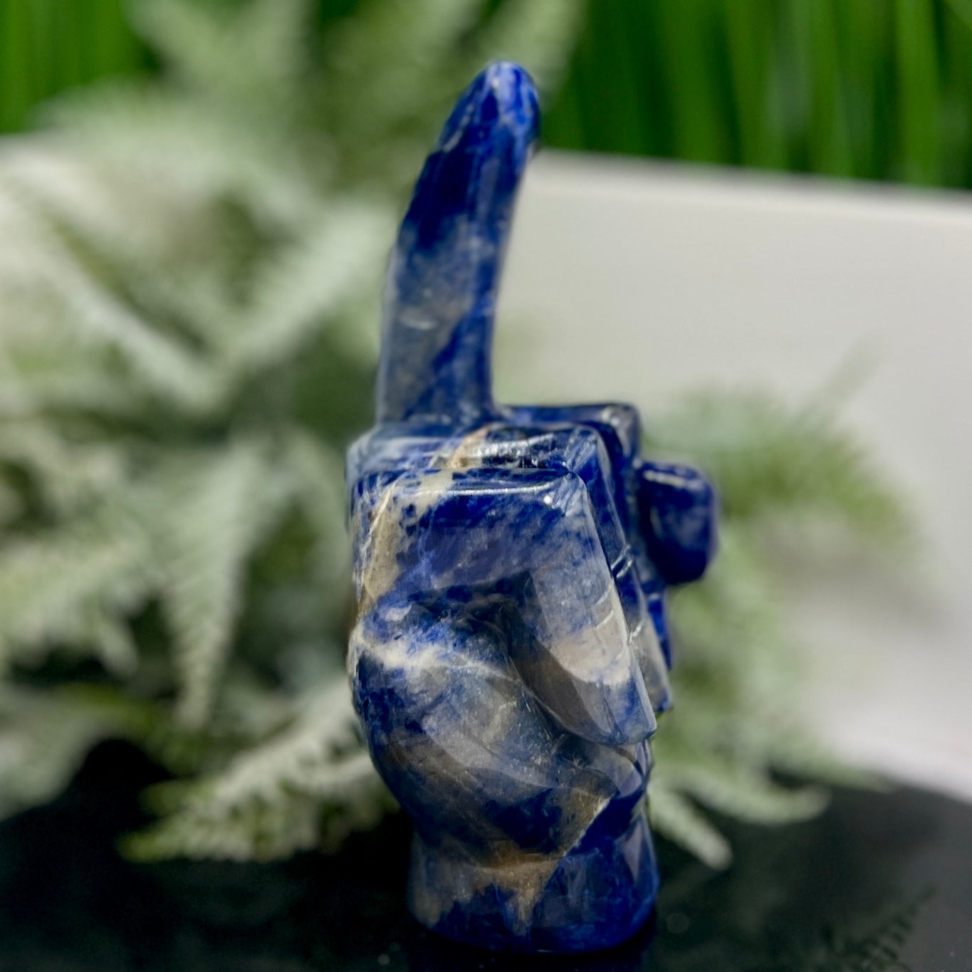 Sodalite Flipping the Bird Middle Finger Crystal 596g 152mm