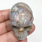 Moss Agate Ocean Jasper Skull 2 Inches Hand Carved Crystal Carving