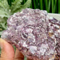 Gem Grade Lepidolite Purple Mica High Quality Raw Specimen Crystal 804g