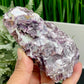 Gem Grade Lepidolite Purple Mica High Quality Raw Specimen Crystal 804g