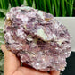 Gem Grade Lepidolite Purple Mica High Quality Raw Specimen Crystal 804g