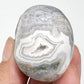 Moss Agate Ocean Jasper Skull 2 Inches Hand Carved Crystal Carving