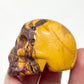 Mookaite Jasper Skull 2 Inches Australian Gemstone Crystal Carving