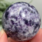 Lepidolite Purple Mica Sphere Crystal Ball 200g 52mm