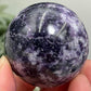 Lepidolite Purple Mica Sphere Crystal Ball 200g 52mm