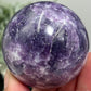 Lepidolite Purple Mica Sphere Crystal Ball 240g 55mm